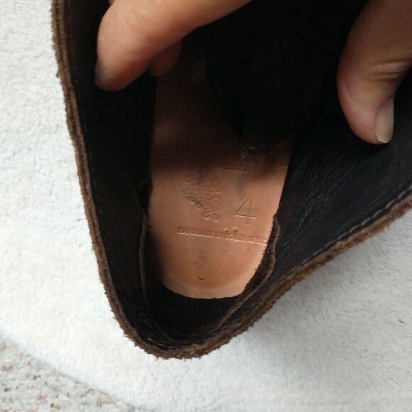 Brother Vellies Unisex UK4 Brown Erongo Suede Chukka Boots Desert Shoes Lace Up - Picture 12 of 13